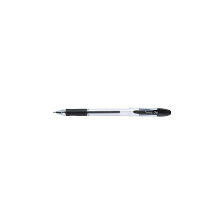 Gel pen LYRECO PREMIUM grip 0,7mm black