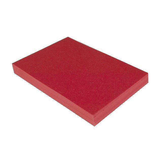 Clay paper A4 110g 250/pack Christmas red