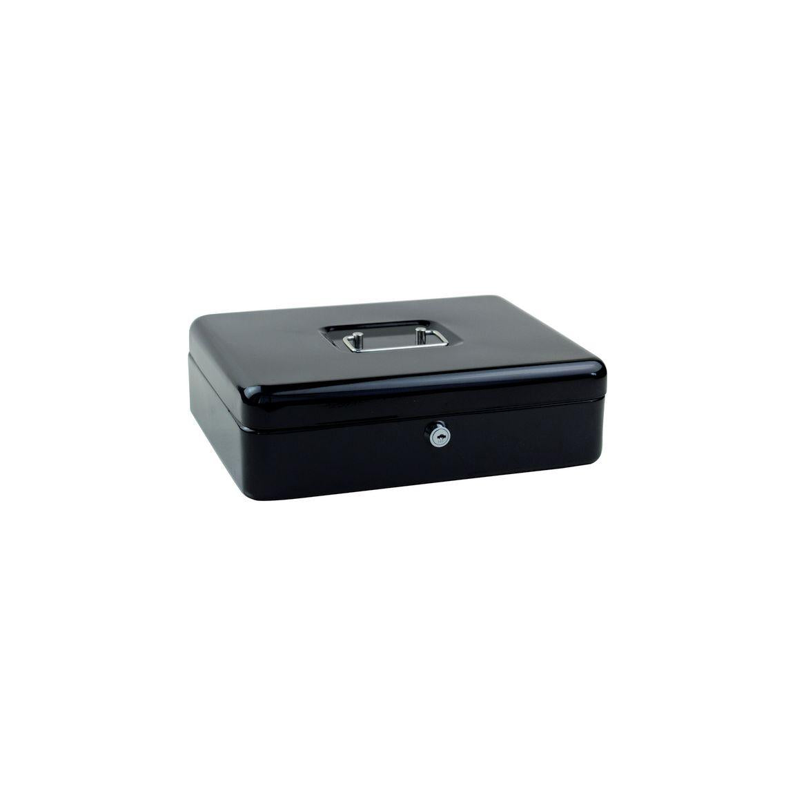 Cash box large 300x200x90mm black