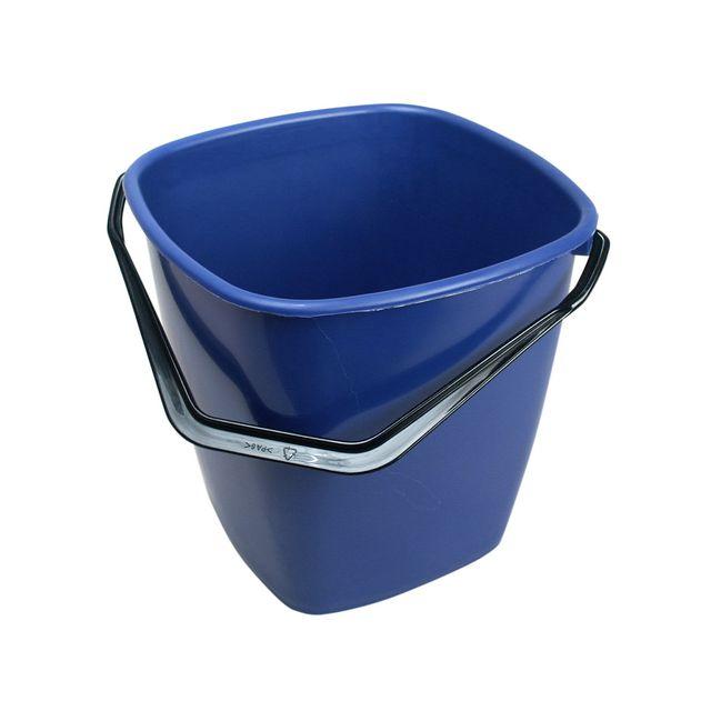 Bucket square blue 14L