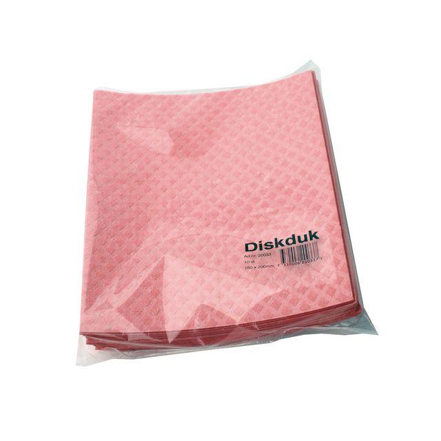 Dishcloth MAX red 10/pack
