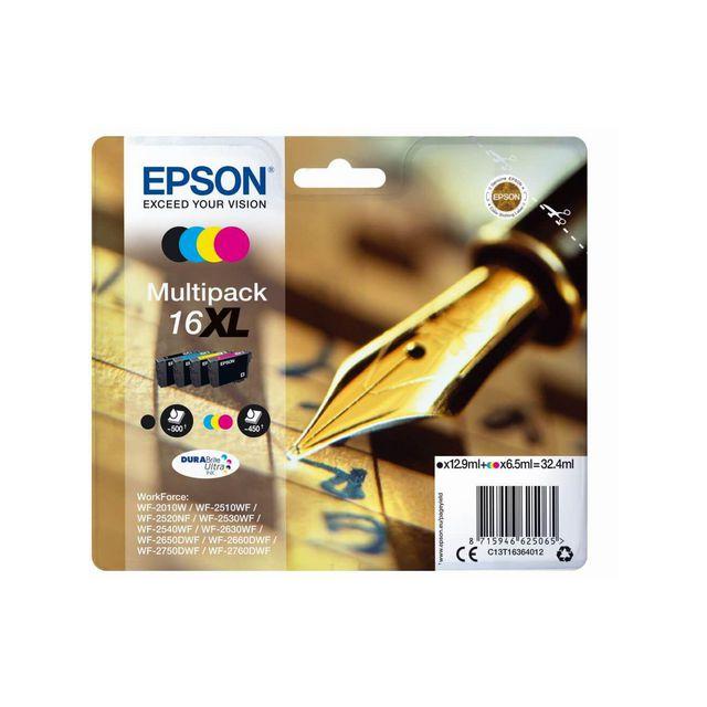 Ink cartridge EPSON C13T16364012 bk/c/m/y