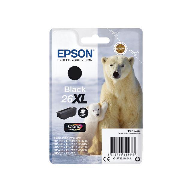 Ink cartridge EPSON C13T26214012 black