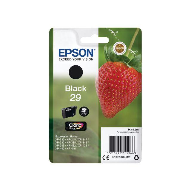 Ink cartridge EPSON C13T29814012 black