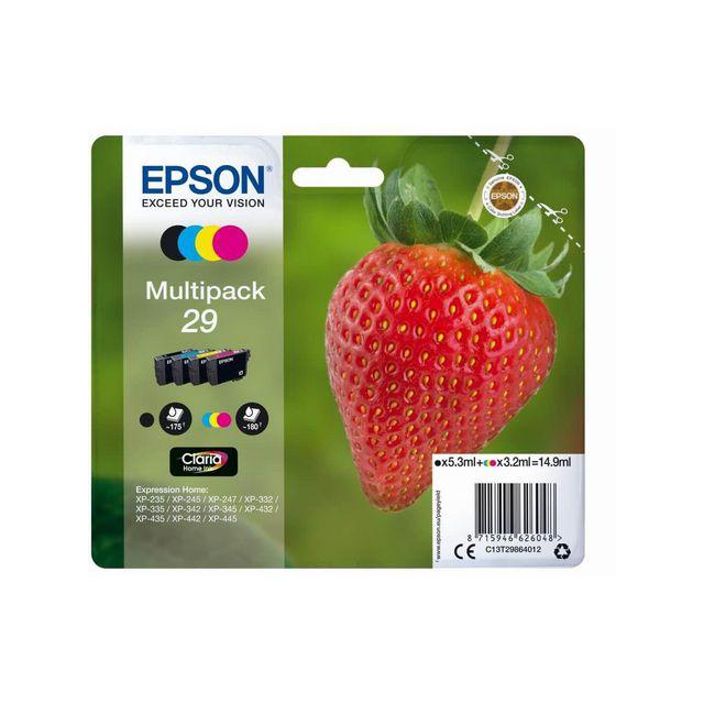 Ink cartridge EPSON C13T29861012 CMYK 4/pack