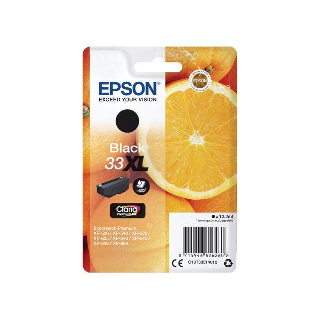 Ink cartridge EPSON C13T33514010 black
