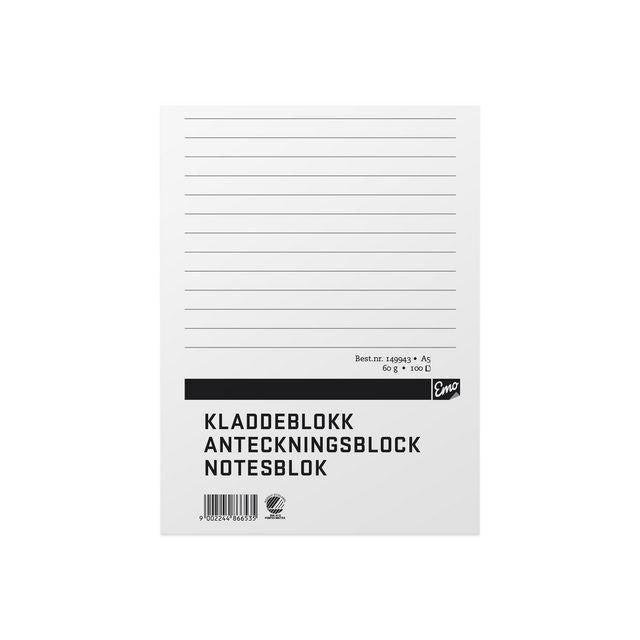 Notepad A5 100 sheets TF line