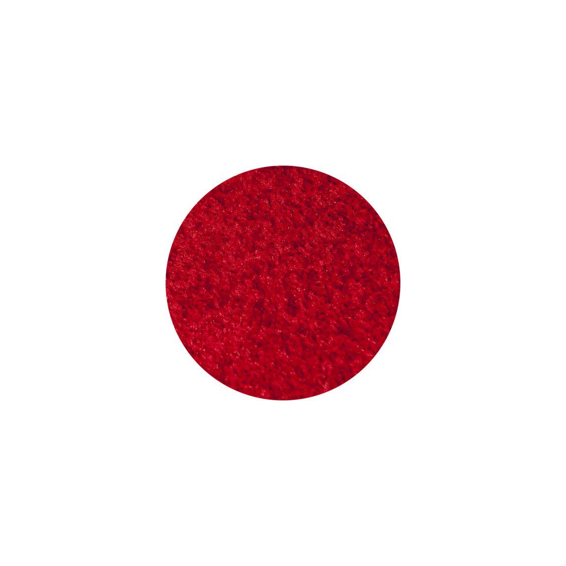 Carpet round 400 cm red