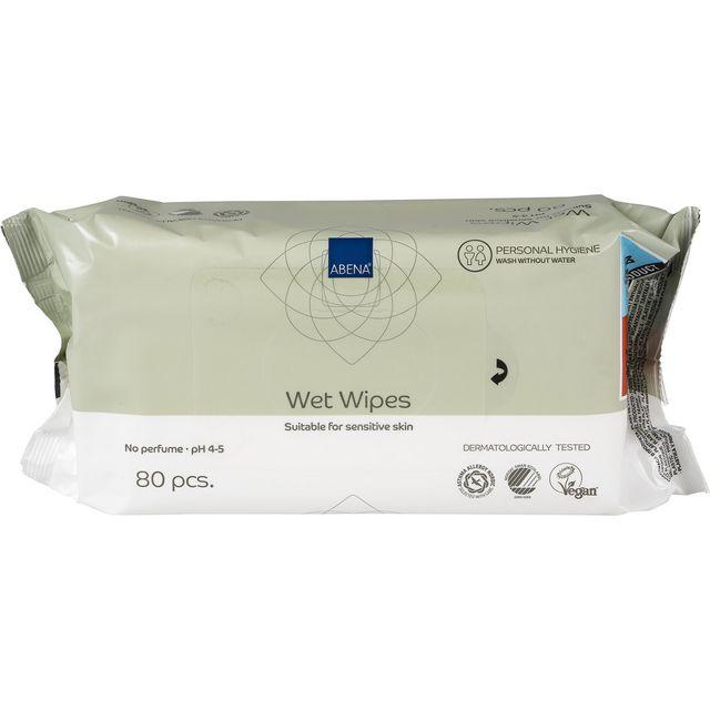 Wet wipe unscented tape cap 80/pack