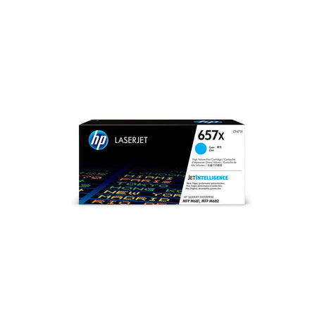 Toner HP CF471X 657X 23K cyan