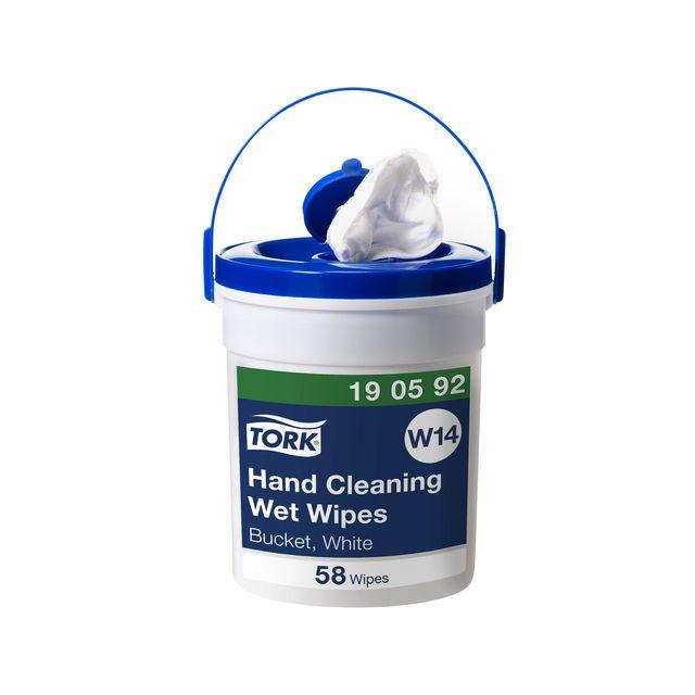 Wet wipe TORK Pre W14 hand cleaner 58/pack