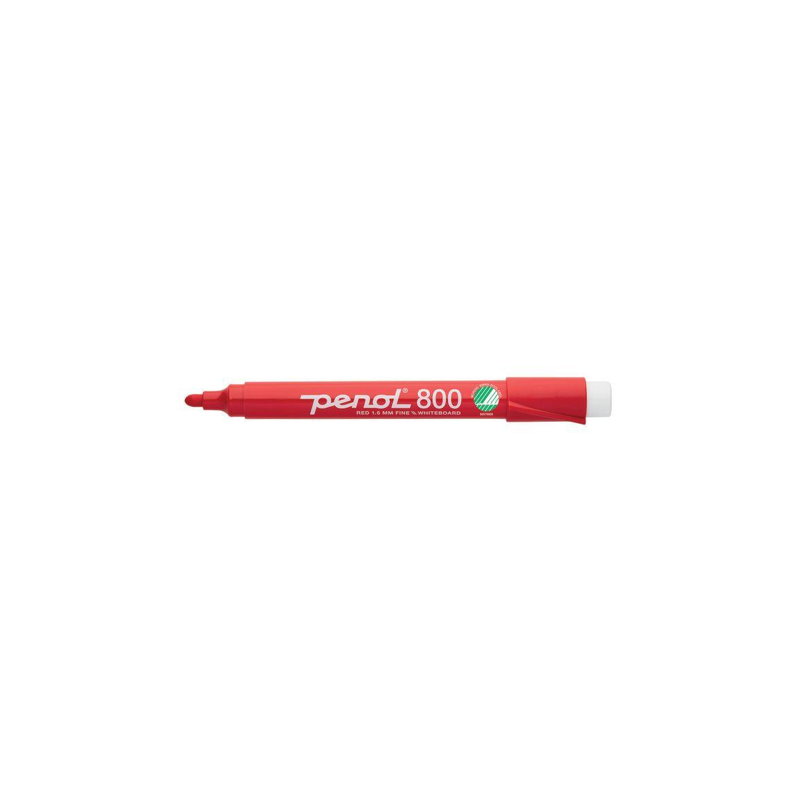 Whiteboard pen PENOL 800 round red