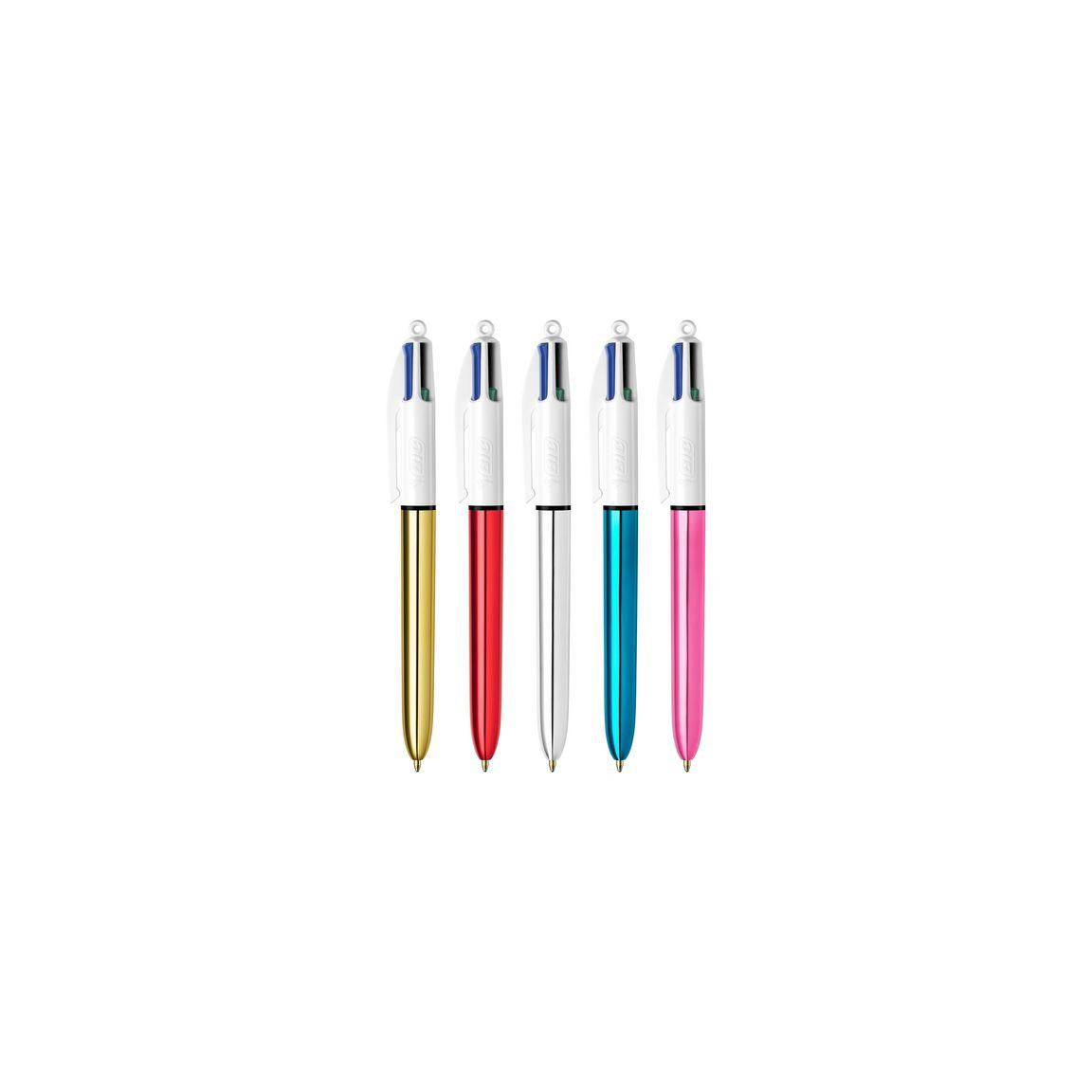 Ballpoint pen BIC 4 Colours SHINE 1mm