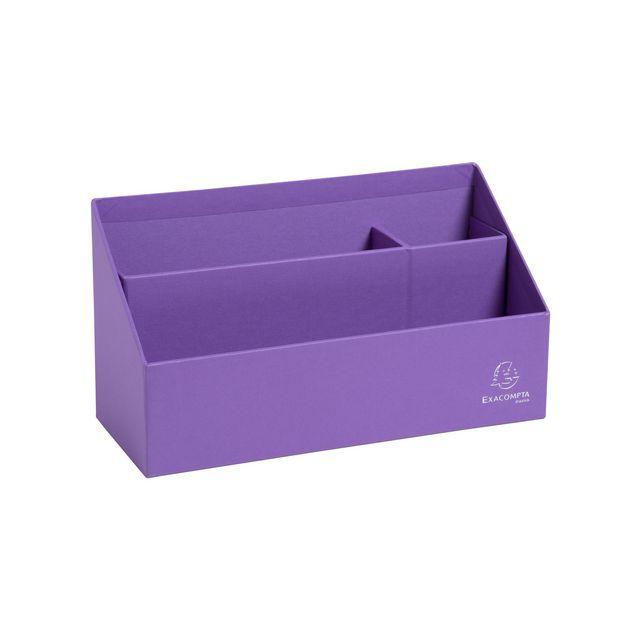 Arbour rack EXACOMPTA TEKSTO 3 compartments purple