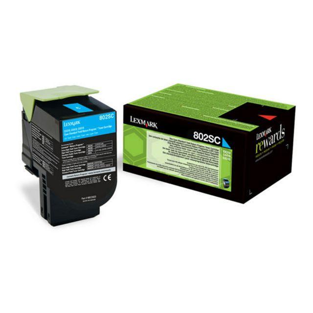 Toner LEXMARK 80C2SCE 2K cyan