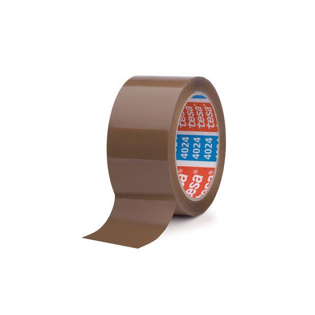 Packing tape TESA 4024 PP 50mmx66m brown 6/pc
