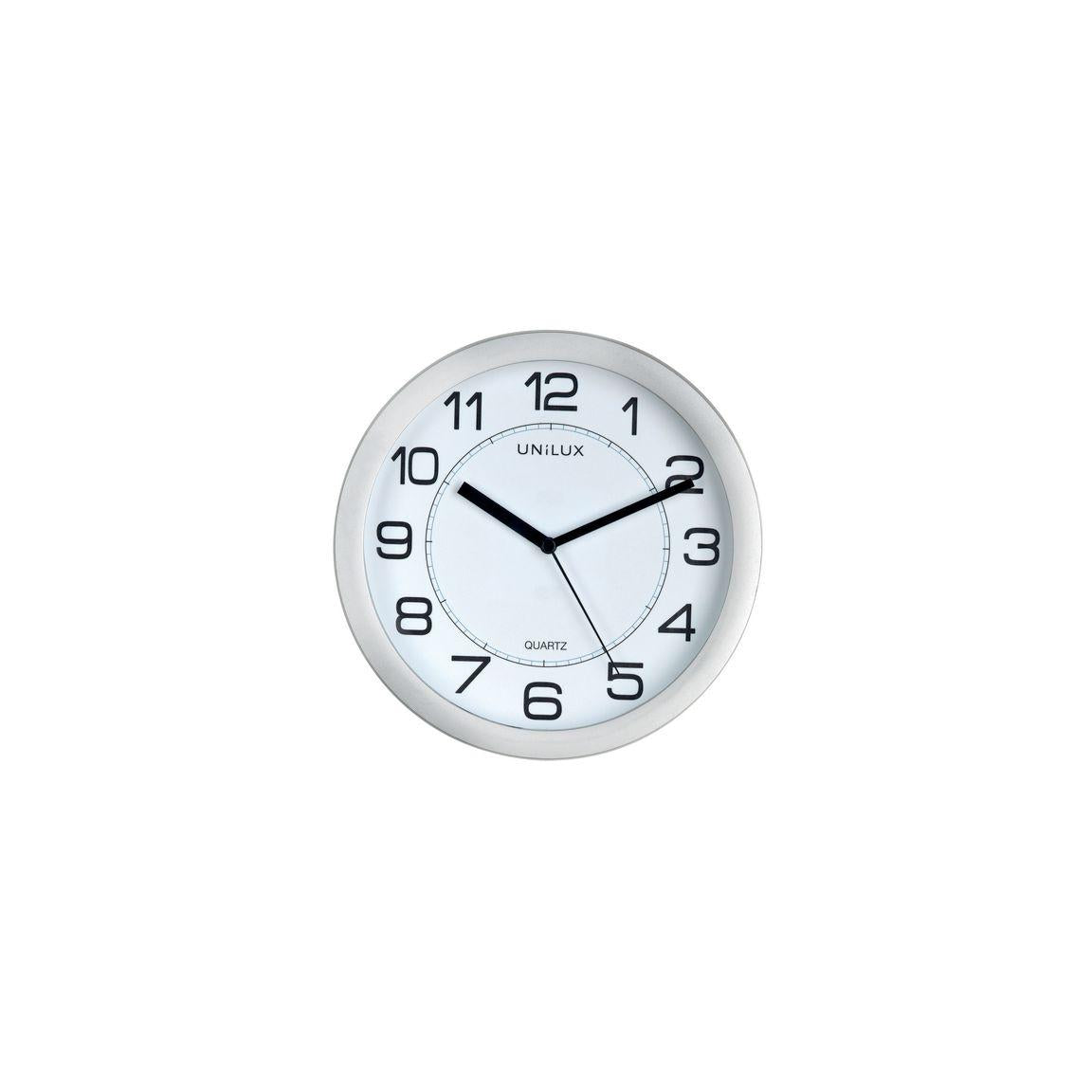 Wall clock UNILUX Attraction 22cm grey