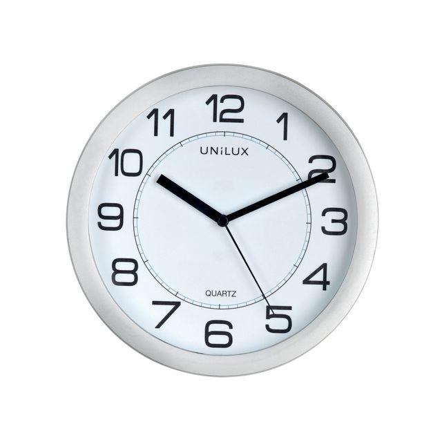 Wall clock UNILUX Attraction 22cm grey