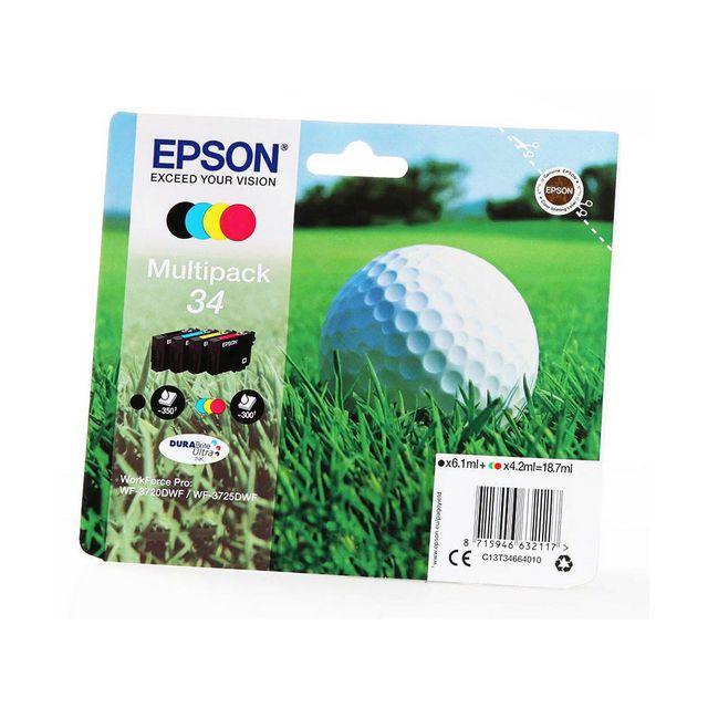 Ink cartridge EPSON T3466 bk/c/m/y 4/fp