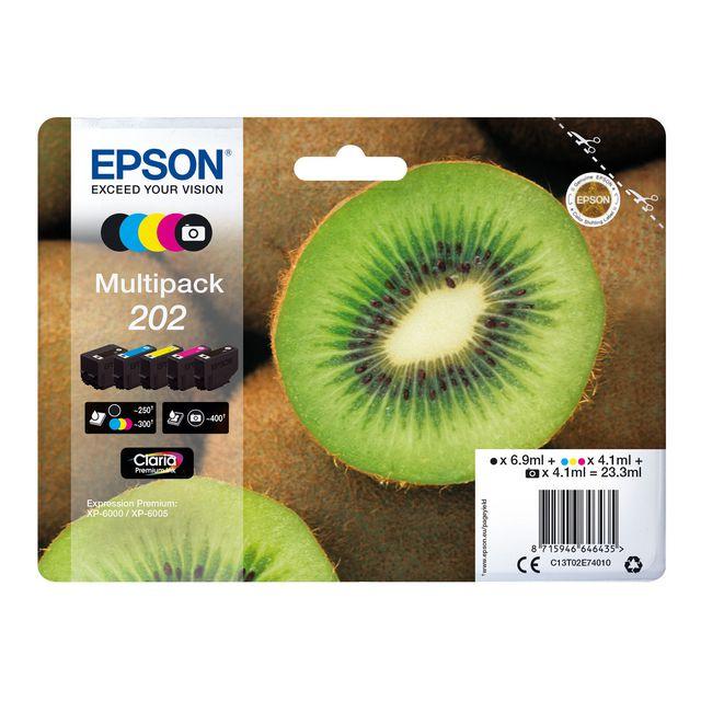 Ink cartridge EPSON T202 5-colour 5/pack