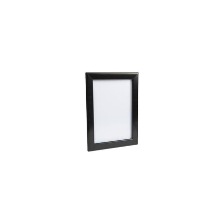 Wall frame A4 aluminium profile Black 32 mm
