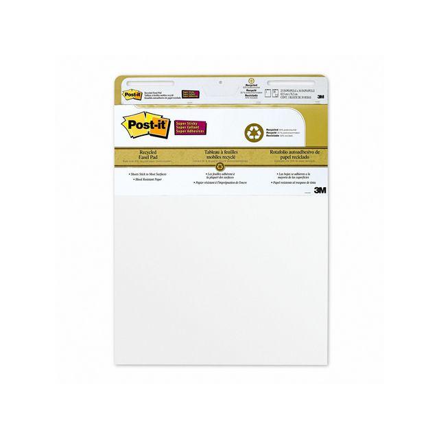 Flipchart POST-IT Rec 635x775mm 2/pc