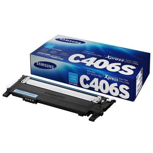 Toner SAMSUNG CLT-C406S 1K cyan
