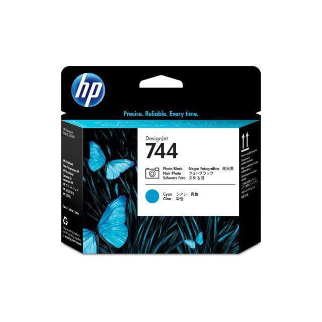 Ink cartridge HP F9J86A 744 black/cyan