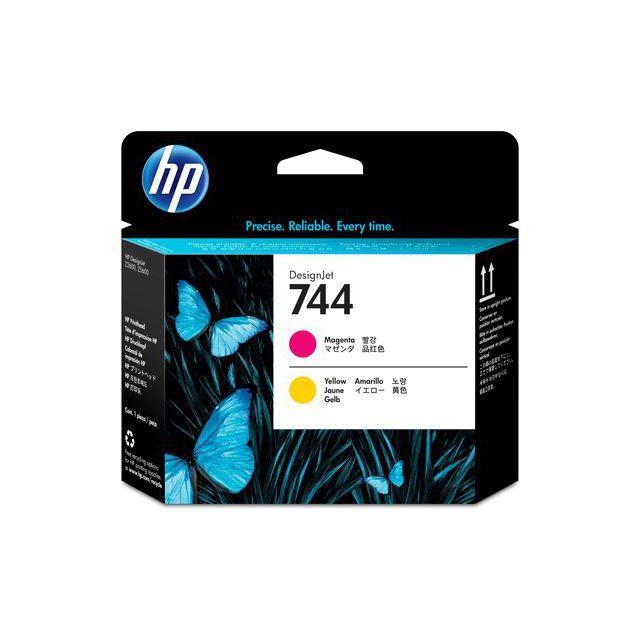 Ink cartridge HP F9J87A 744 magenta/yellow