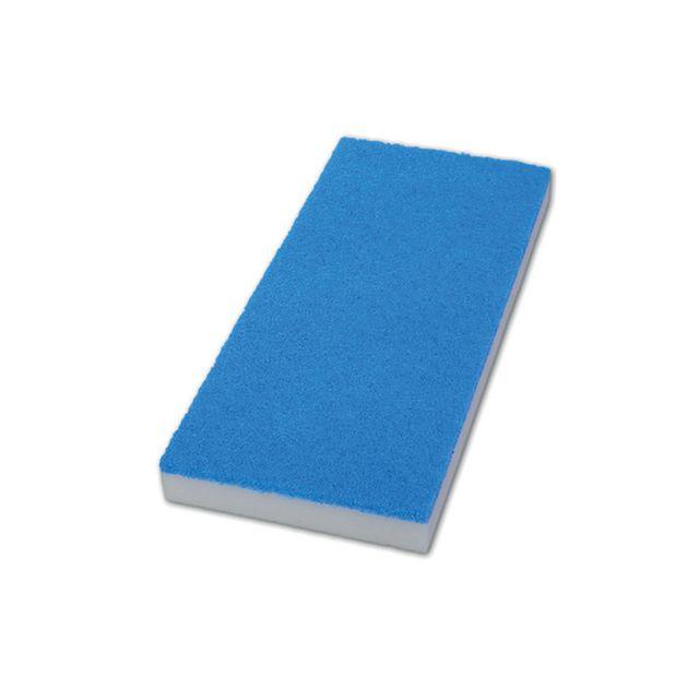 Scouring block MIRAKEL 120x250mm white/blue