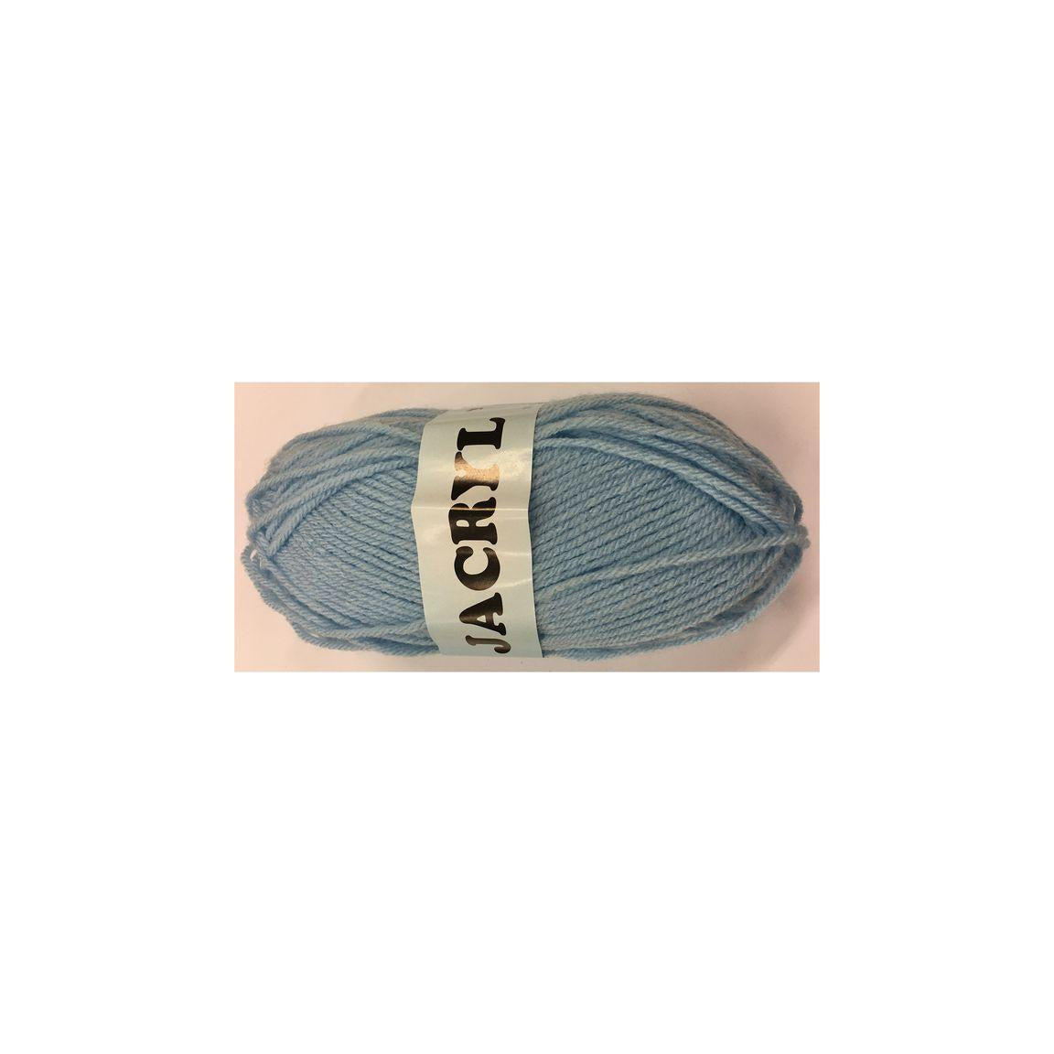 Acrylic yarn 50g light blue