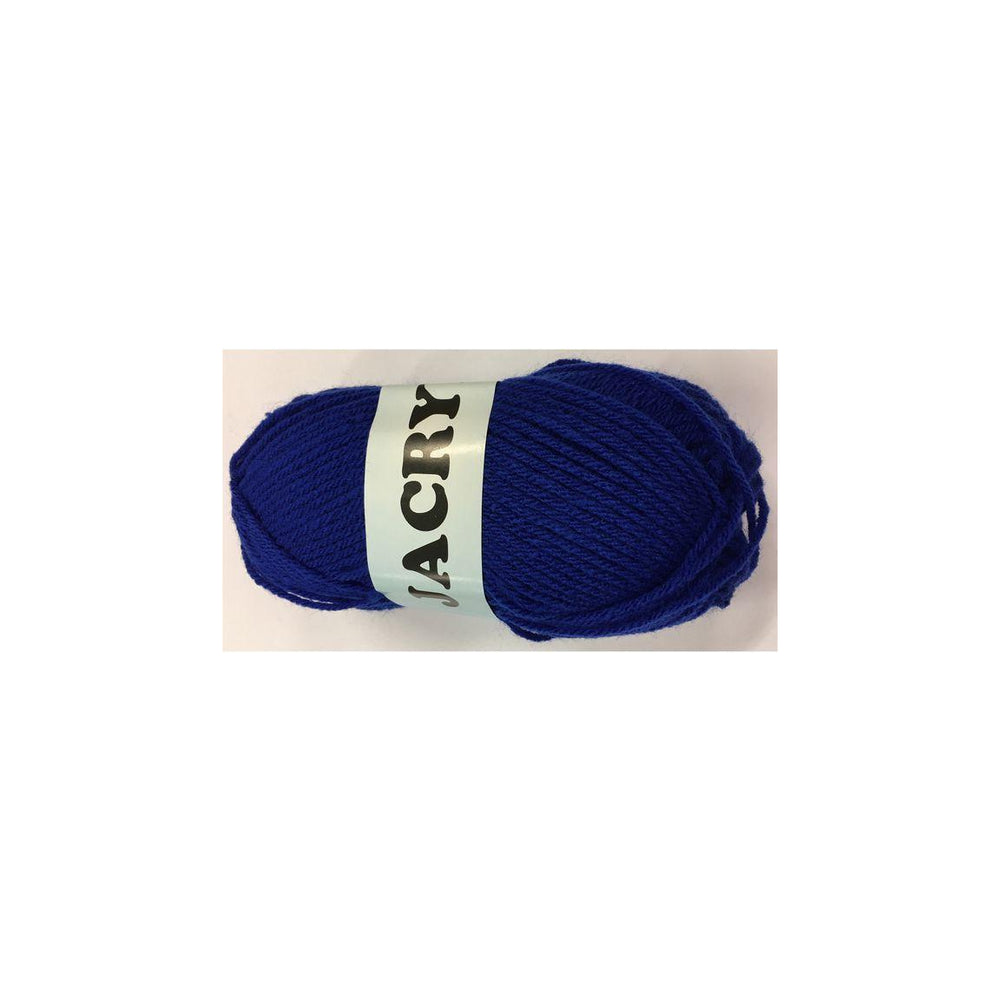 Acrylic yarn 50g blue