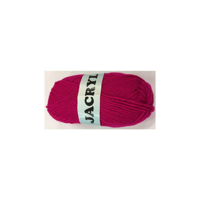 Acrylic yarn 50g cerise