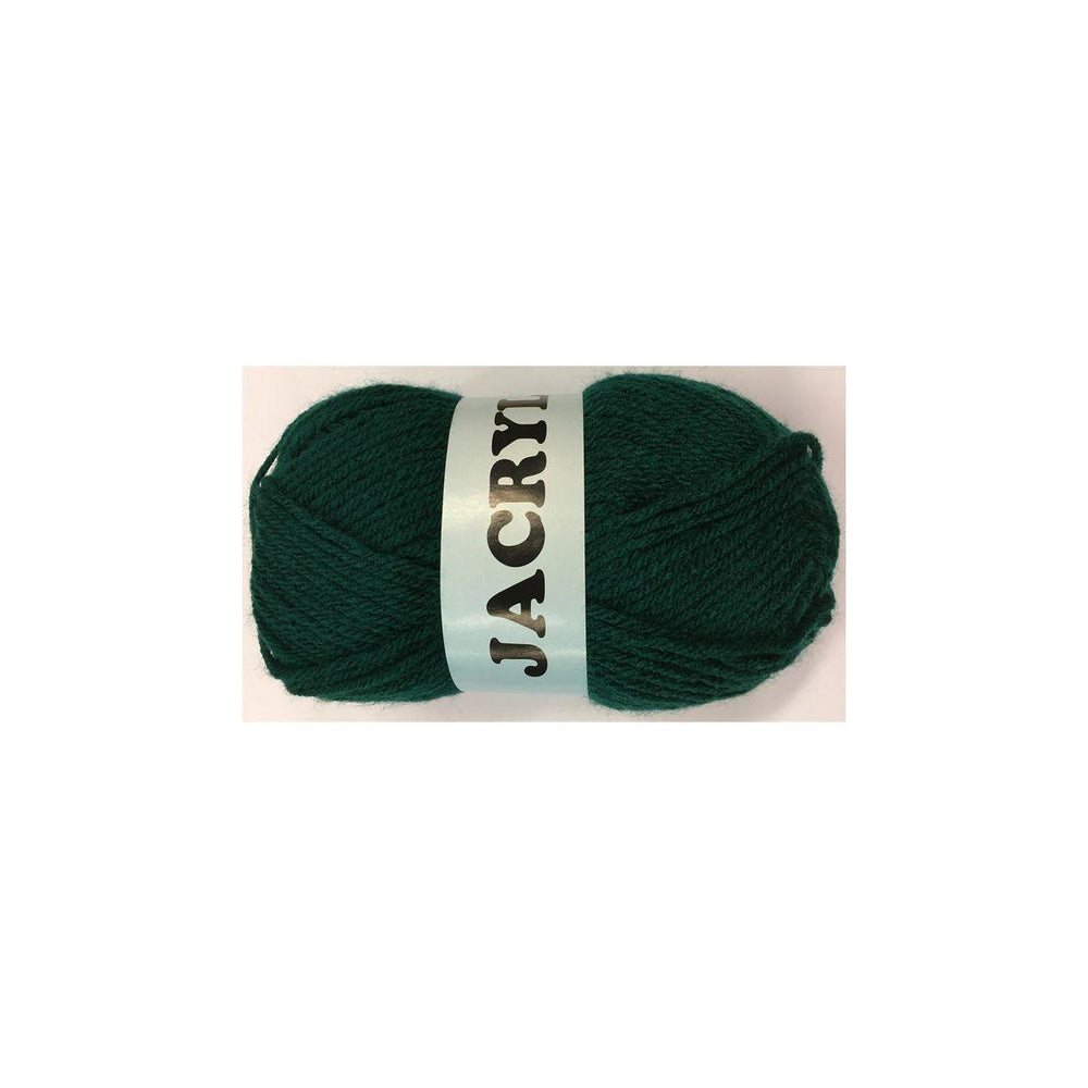 Acrylic yarn 50g dark green