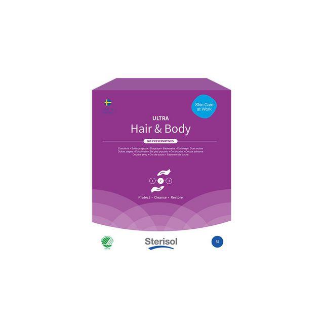 Shower soap STERISOL Ultra Hair&Body 5L