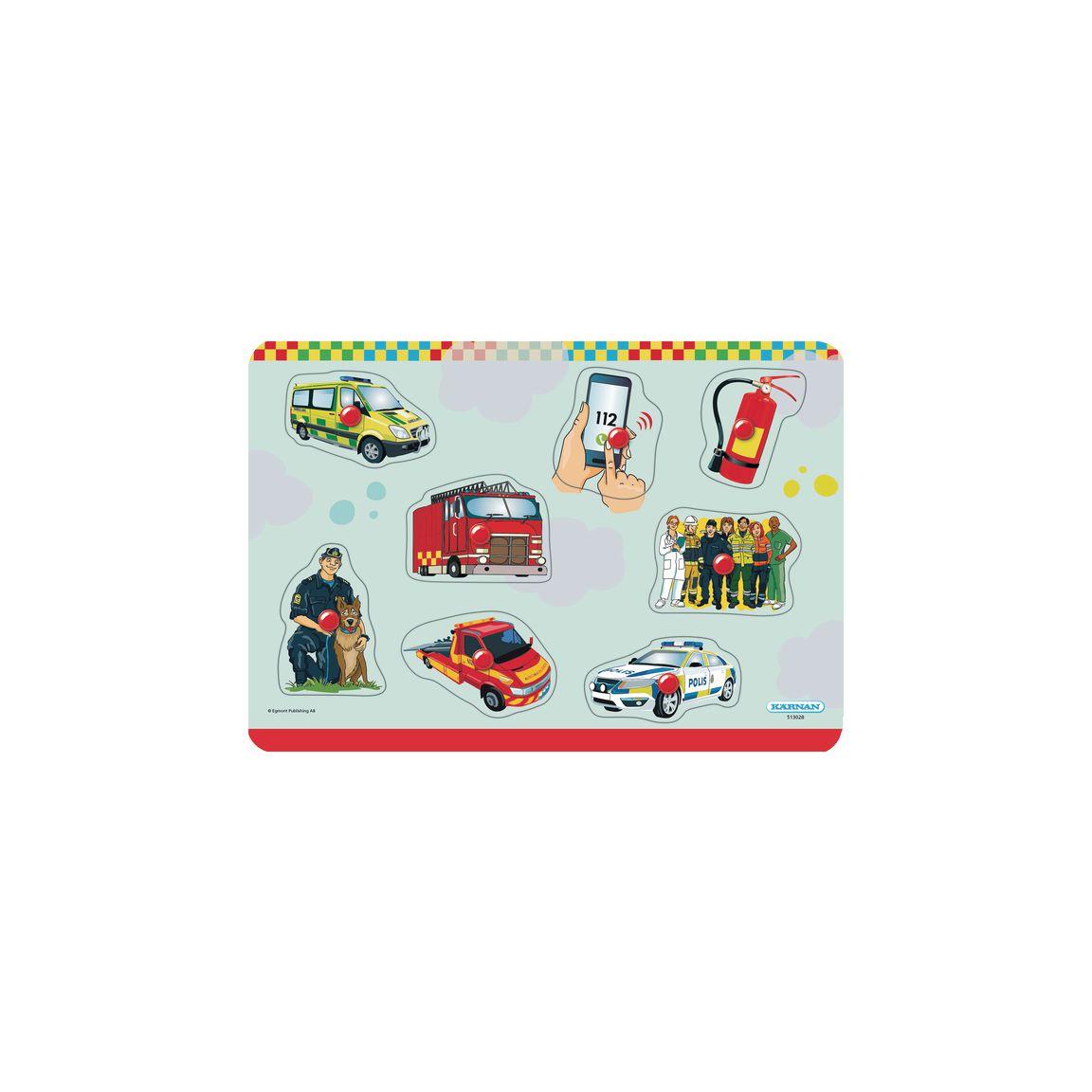 Knob puzzle 112 SOS 8 pieces