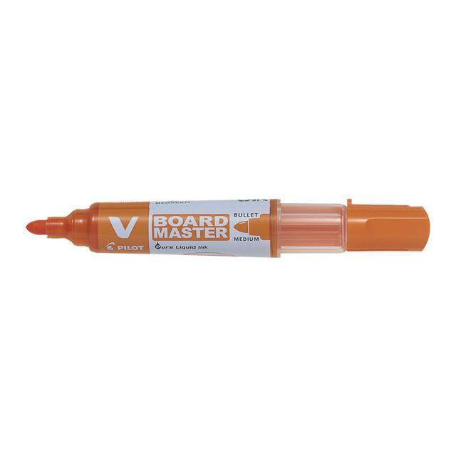 Whiteboard pen PILOT V Board round orange