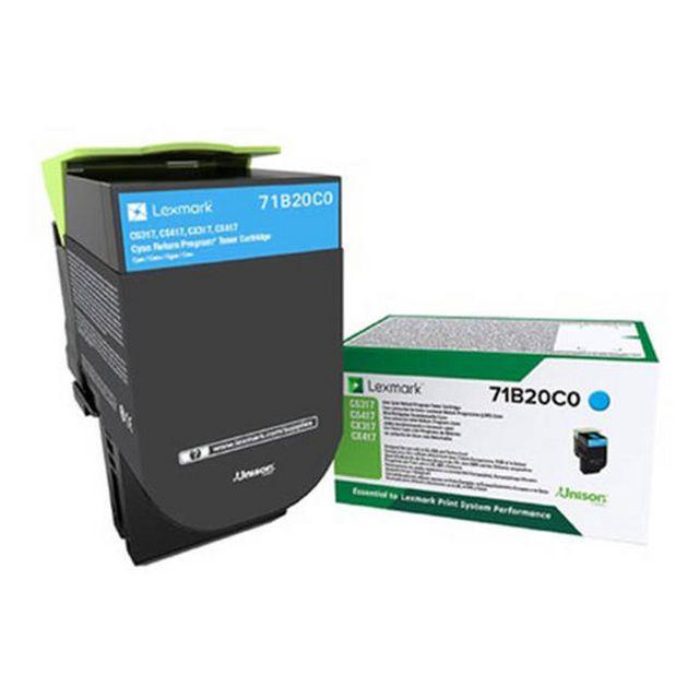 Toner LEXMARK 71B20C0 2,3K cyan
