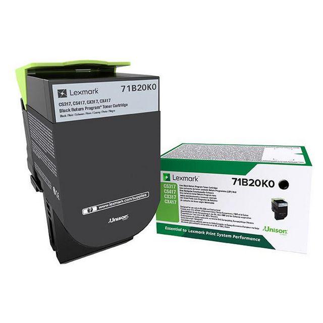 Toner LEXMARK 71B20K0 3K black