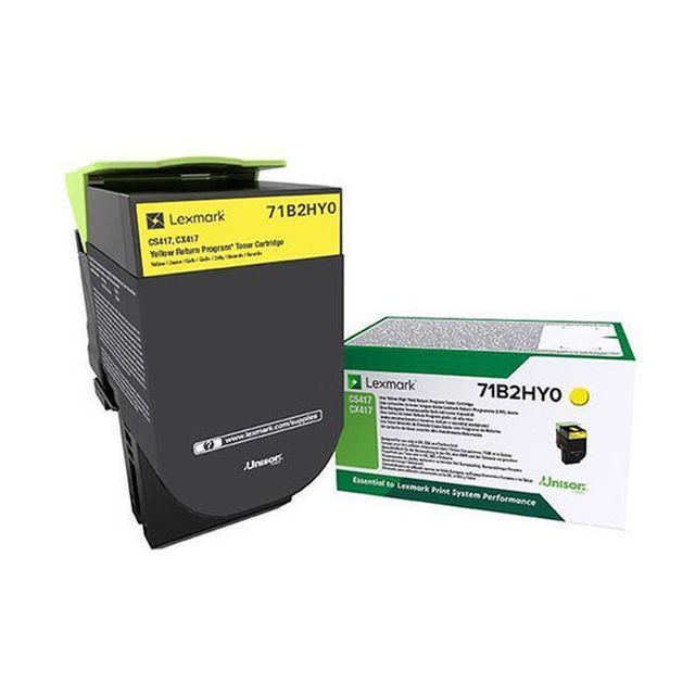 Toner LEXMARK 71B2HY0 3,5K yellow