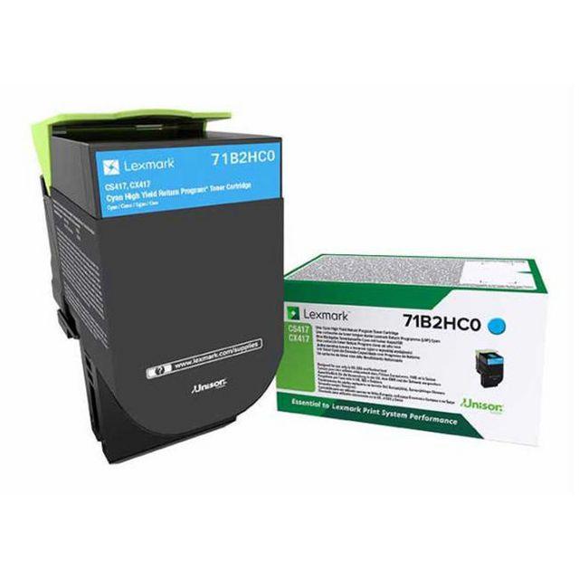 Toner LEXMARK 71B2HC0 3,5K cyan