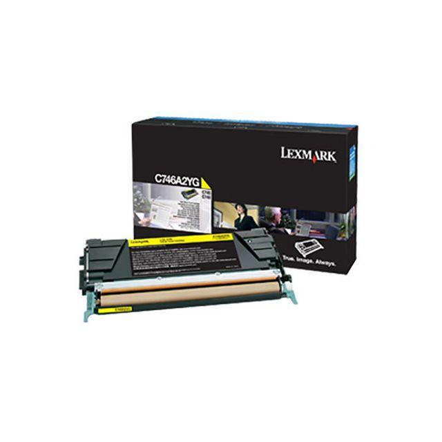 Toner LEXMARK C746A3YG 7K yellow