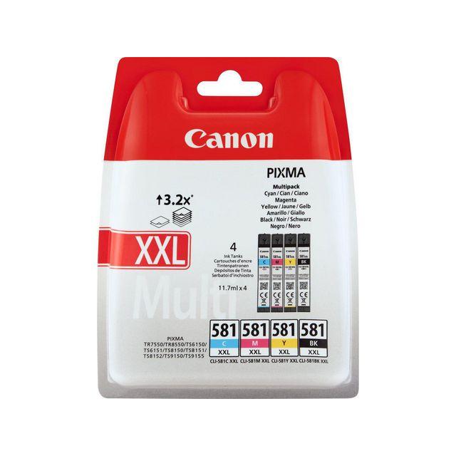 Ink cartridge CANON CLI-581XXL bkcmy4/fp