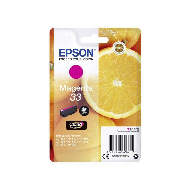 Ink cartridge EPSON C13T33434012 magenta