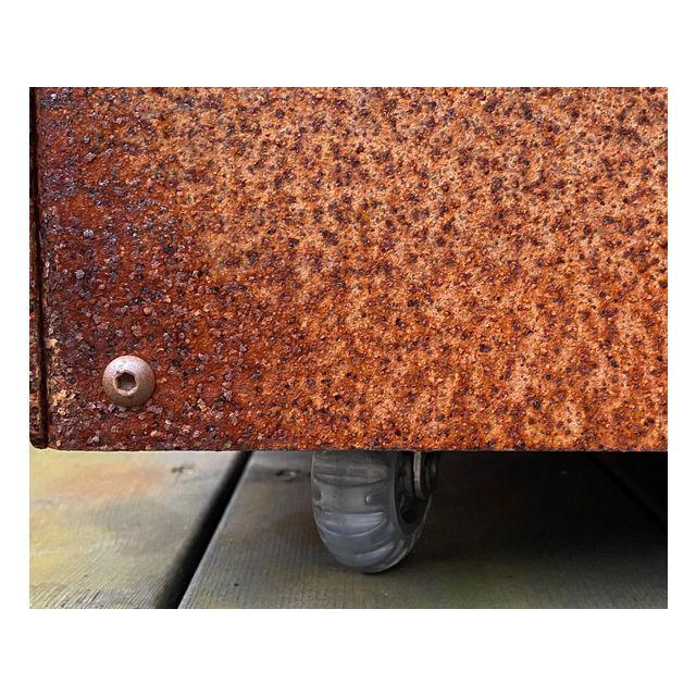 Wheel set L-pot 4 wheels/fp