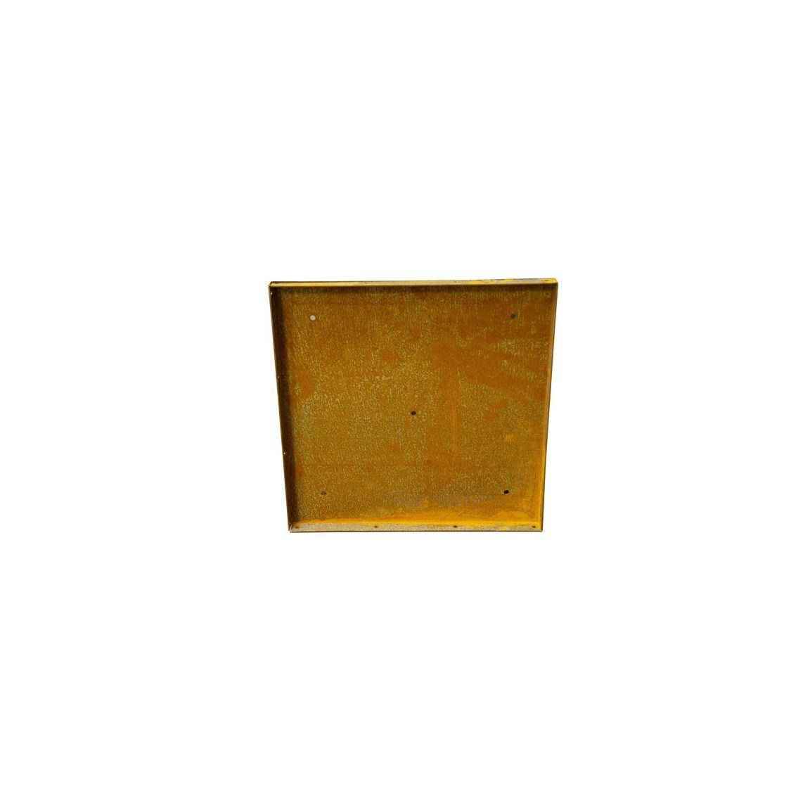 Base for L-pot corten 60x60cm