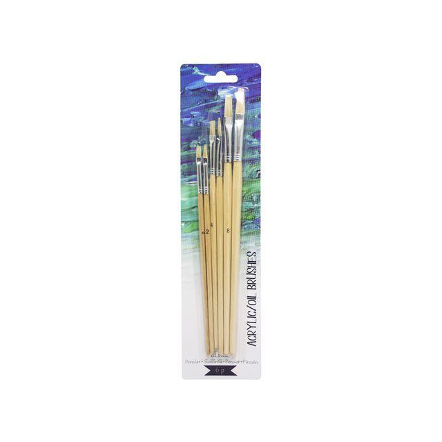 Brush set Sense oil/acrylic 6/pack