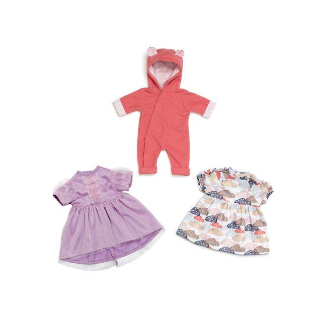 Doll clothes 36-40cm 3/pack