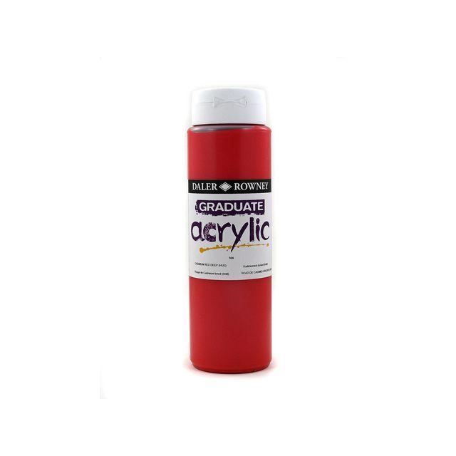 Acrylic paint 500 ml red