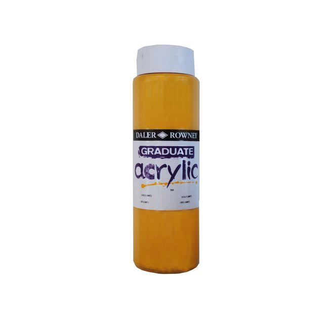Acrylic paint 500 ml gold